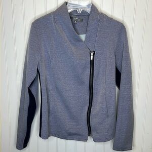 Zip Up Moto Jacket Size Medium